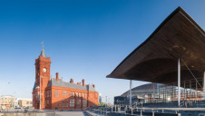 Pictured: The Welsh Assembly building in Cardiff Bay